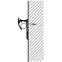 Golyós sín képakasztó rendszerhez - fehér 100 cm