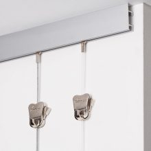 Clip Max sín képfüggesztő rendszerhez - ezüst 200 cm