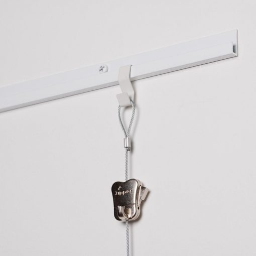 J sín képfüggesztő rendszerhez - fehér 200 cm