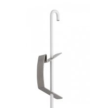 Kampós rúd (3mm) - fehér 200 cm